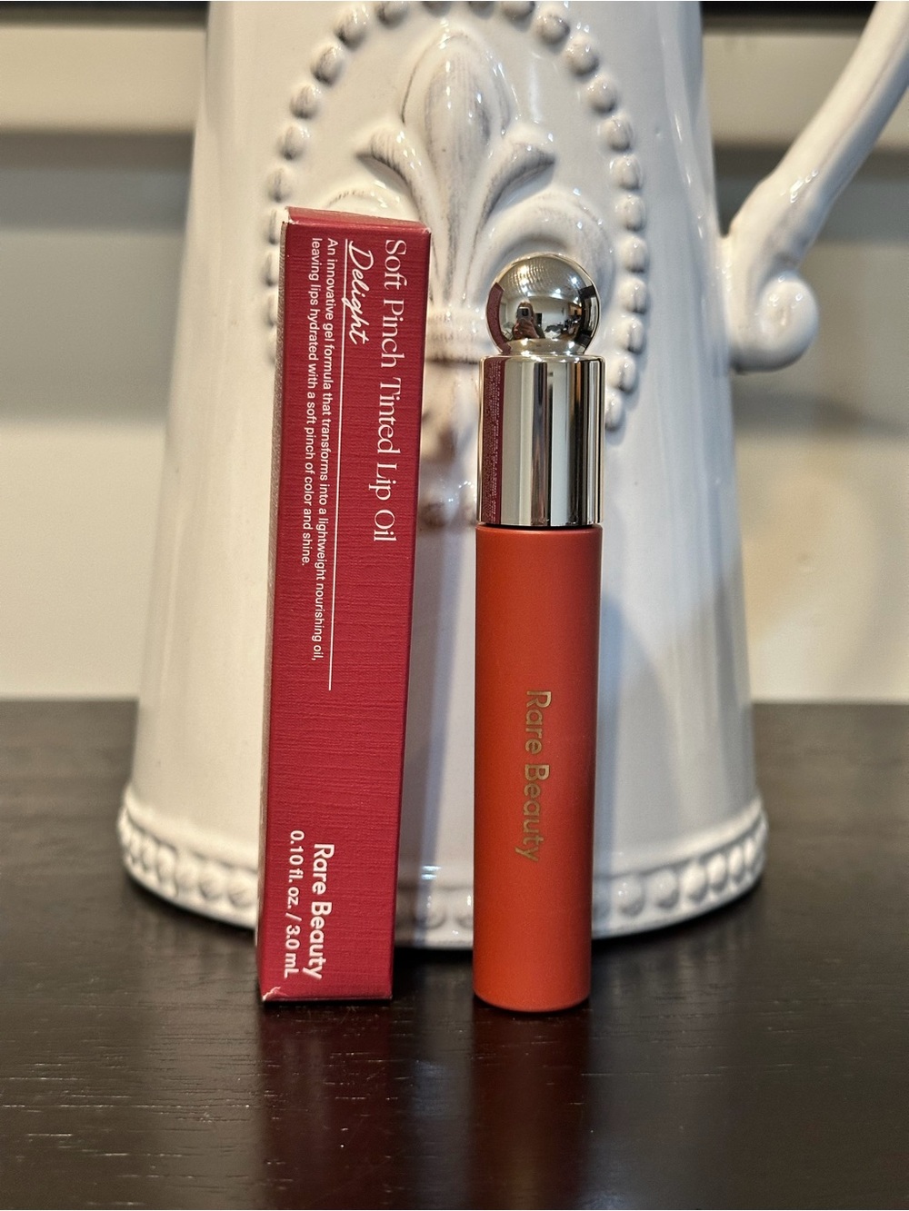 Rare Beauty Soft Pinch Tinted Lip Oil Stain Delight (Rose Brown) - Picture 2 of 3